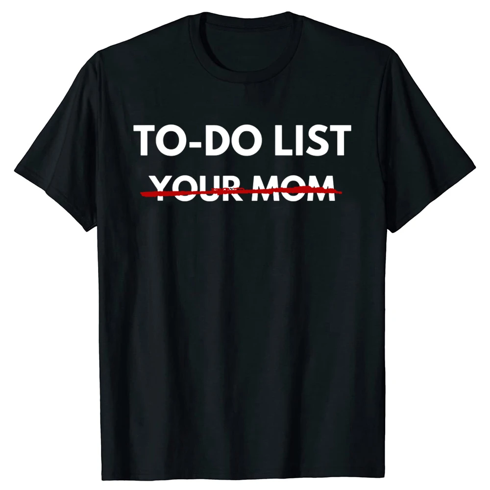 Summer Clothing List - Lustiges To-Do-Liste-T-Shirt für deine Mama, Sommer-Mutter-Mama-Grafik-Streetwear,