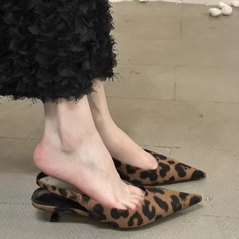 Summer Clothing Offers - Frühling Sommer Slip-On Damensandalen Modische Spitze