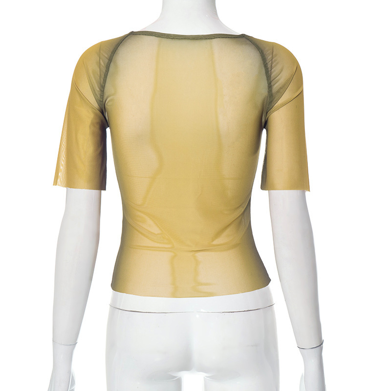 Y2K Brief Drucken Top Sehen Du – Summer De Clothing Bewertung und Preis