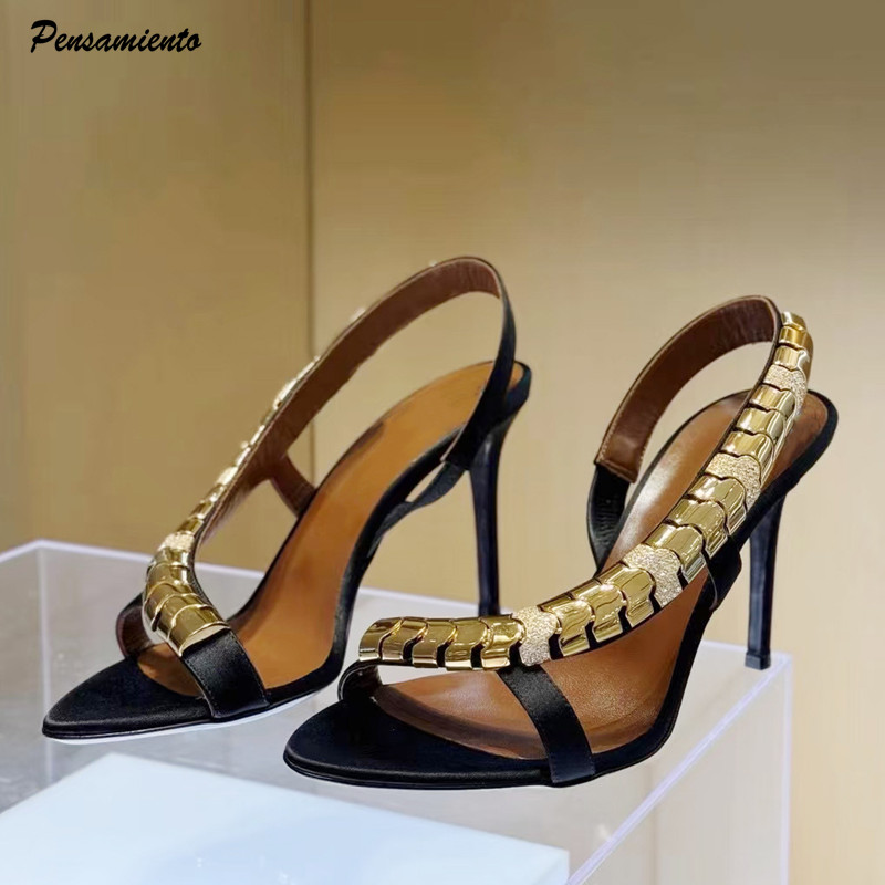 Luxuriöse Glitzer-Sandalen mit – Summer Clothing Offers Bewertung und Preis