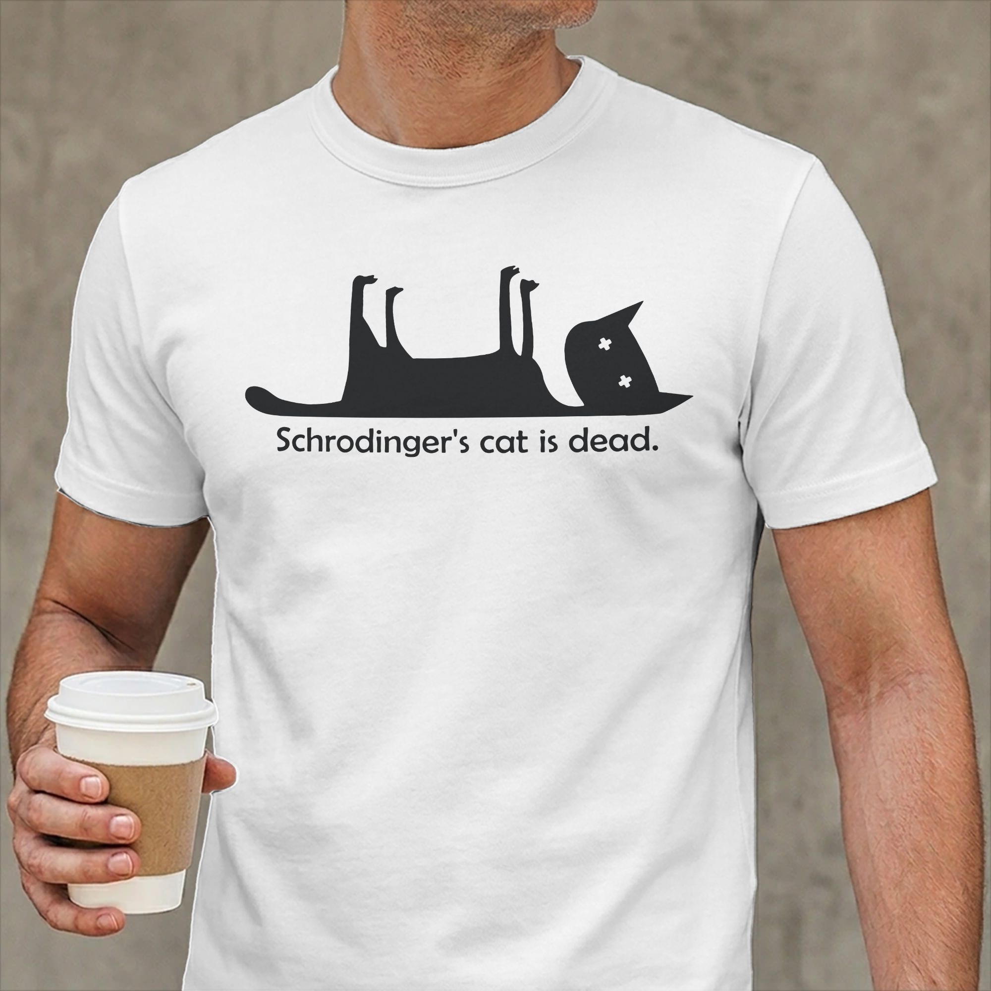 Schrodinger's Cat is Dead T-Sh – Summer Clothing Ideas Men Bewertung und Preis