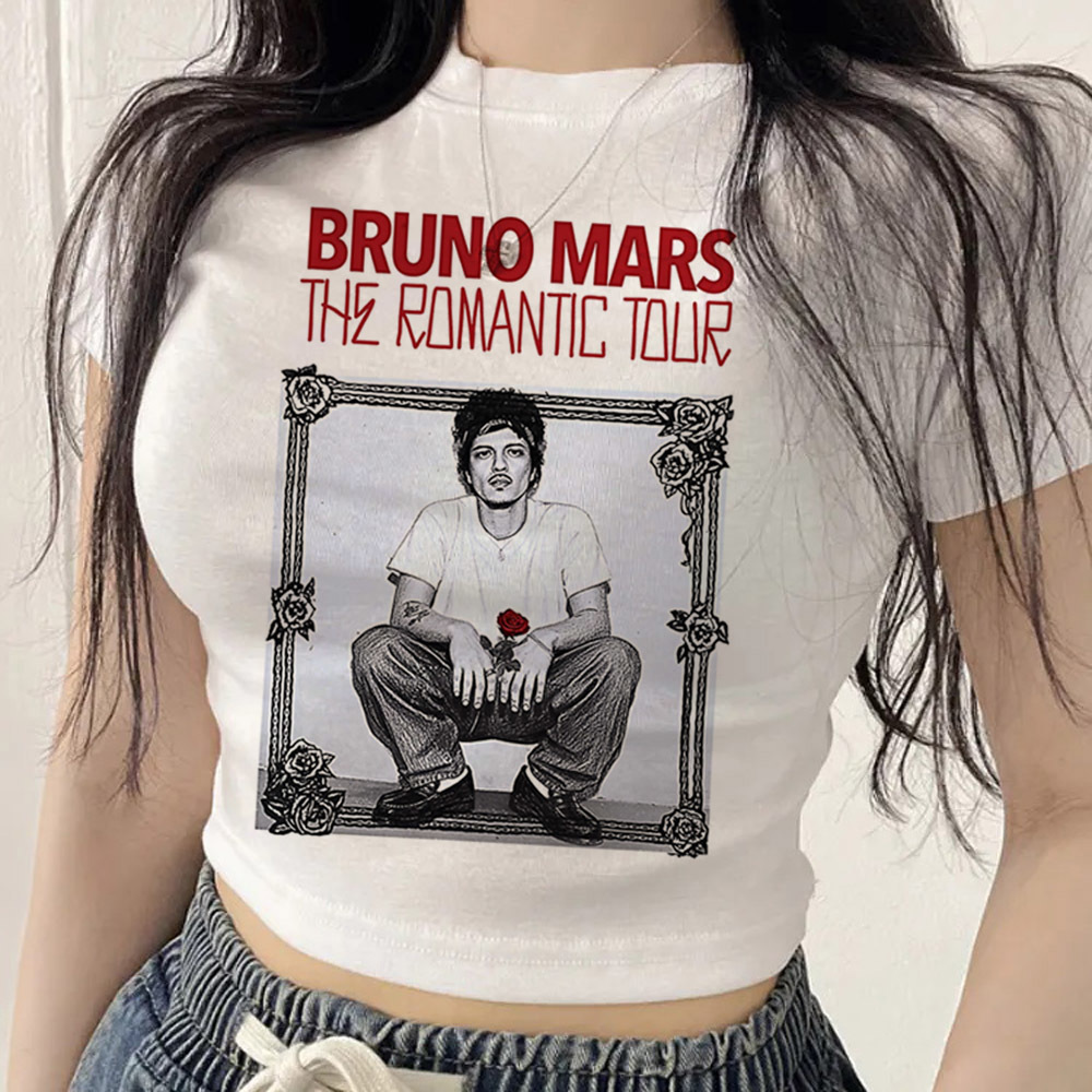 Bruno Mars Crop-Top Teen Anime – Summer Clothing Teens Bewertung und Preis