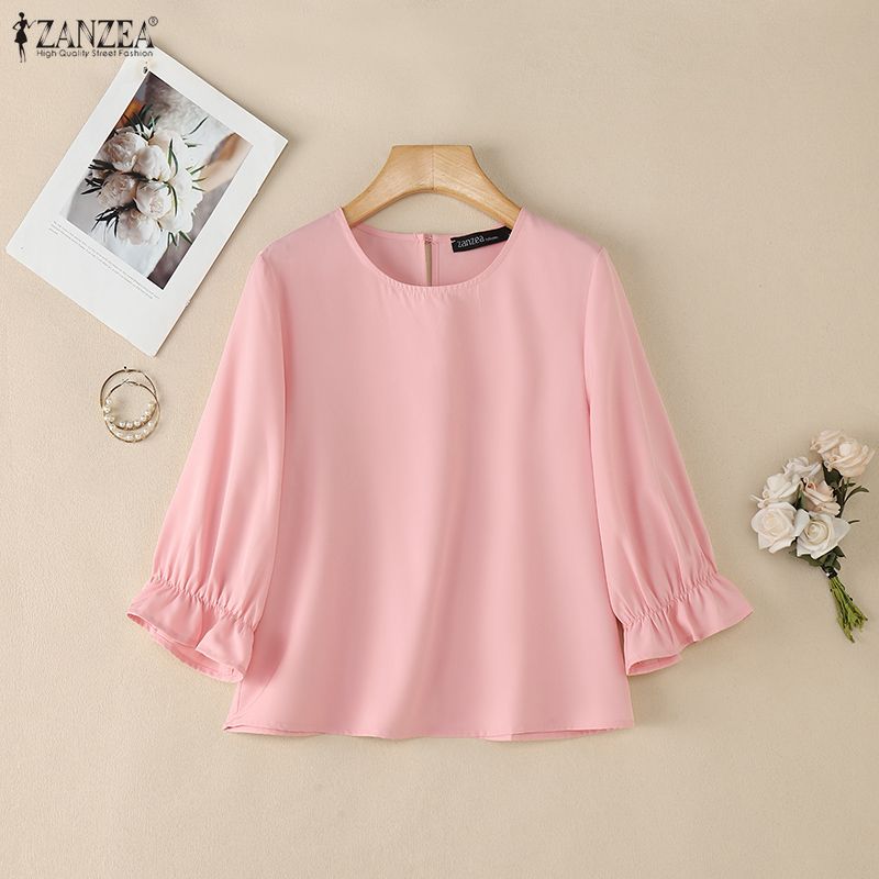 ZANZEA Damen-Blusen mit minima – Summer De Clothing Bewertung und Preis