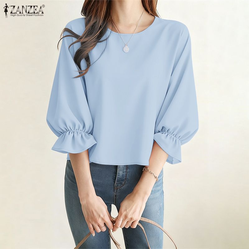 ZANZEA Damen-Blusen mit minima – Summer De Clothing Bewertung und Preis