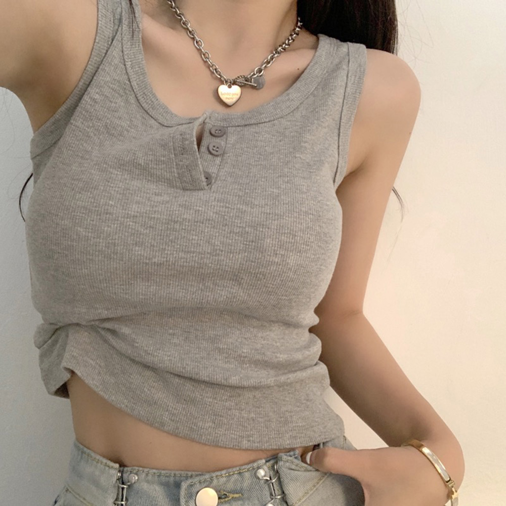 Tank-Top für Damen, gerippt, m – Summer Clothing Teens Bewertung und Preis