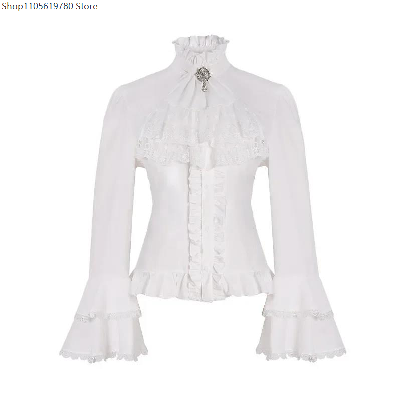 Lolita Spitzenhemd mit Rüschen – Tie Front Shirt Bewertung und Preis