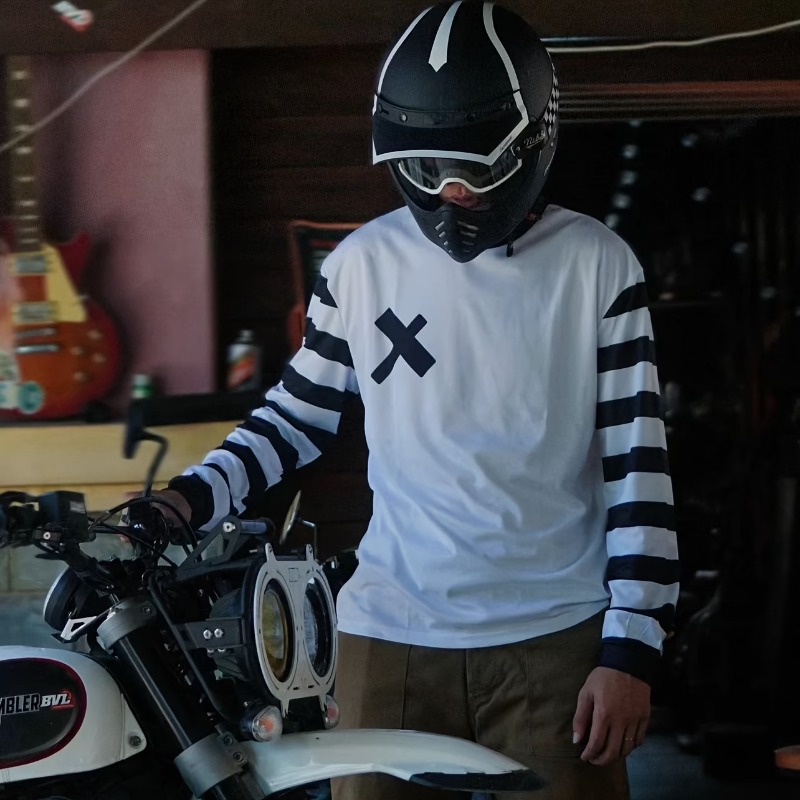 Sommerlicher weißer Motorrad-O – Summer Clothing Motorcycle Bewertung und Preis