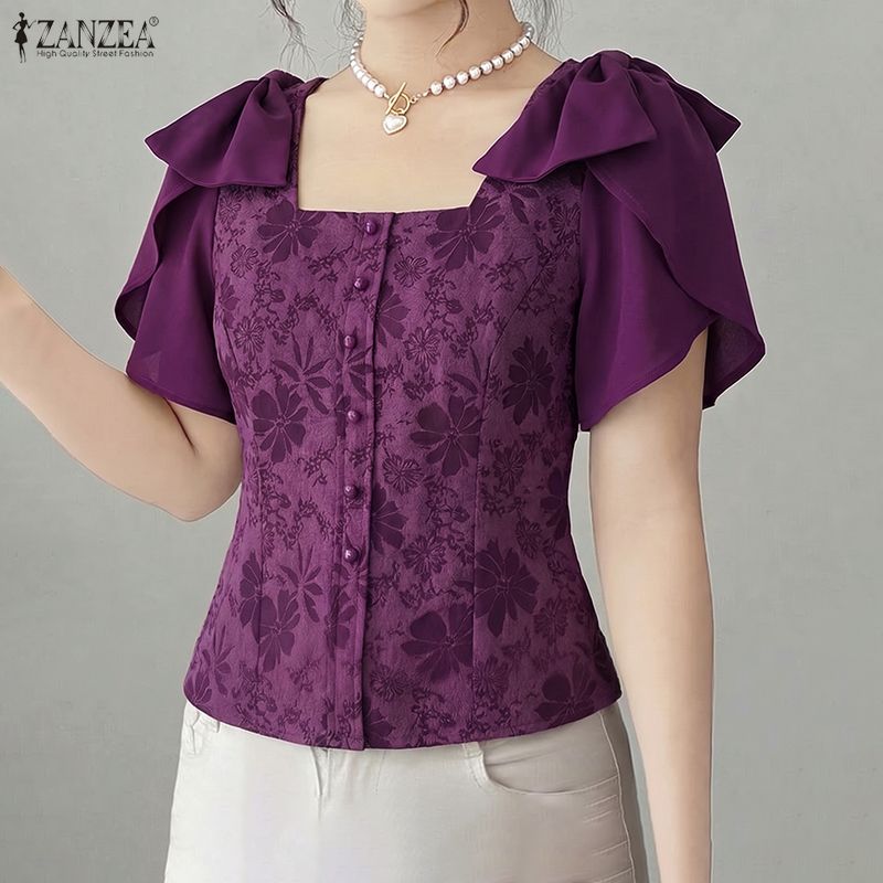 ZANZEA Damen-Blusen mit elegan – Summer De Clothing Bewertung und Preis