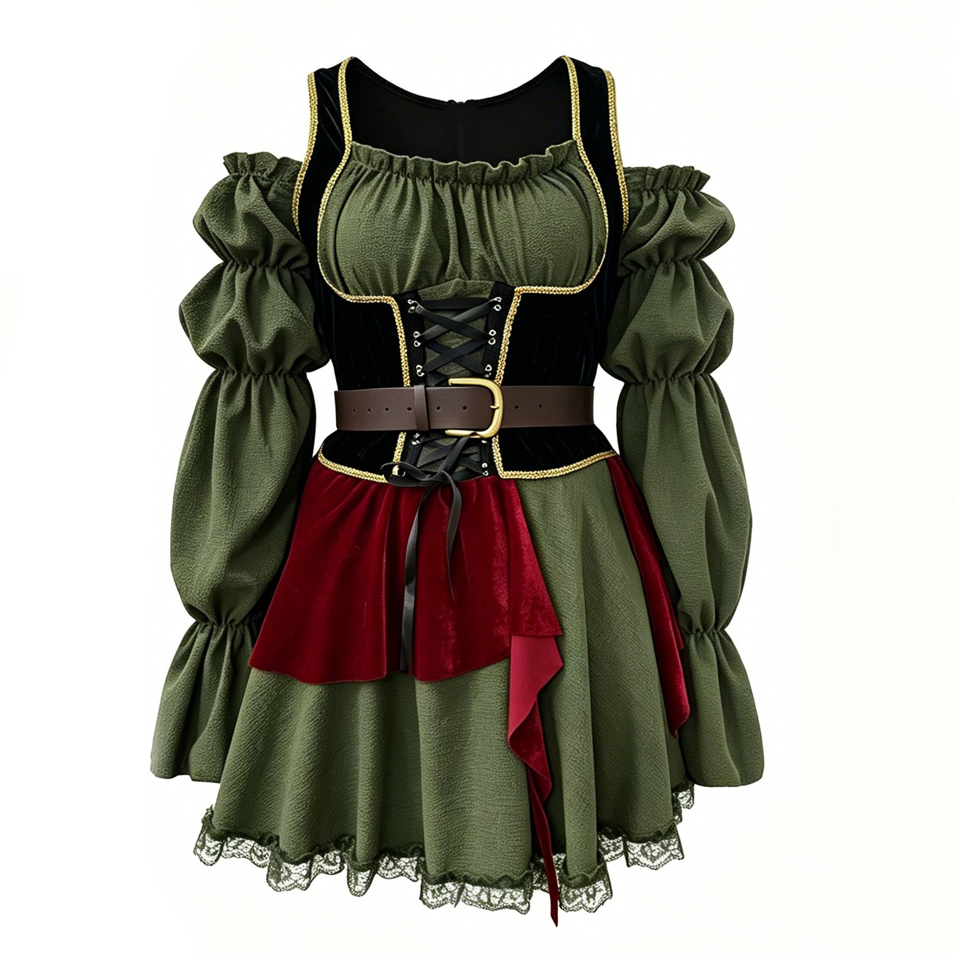 Retro-Piratenkleid Damen-Kostü – Summer Clothing List Bewertung und Preis