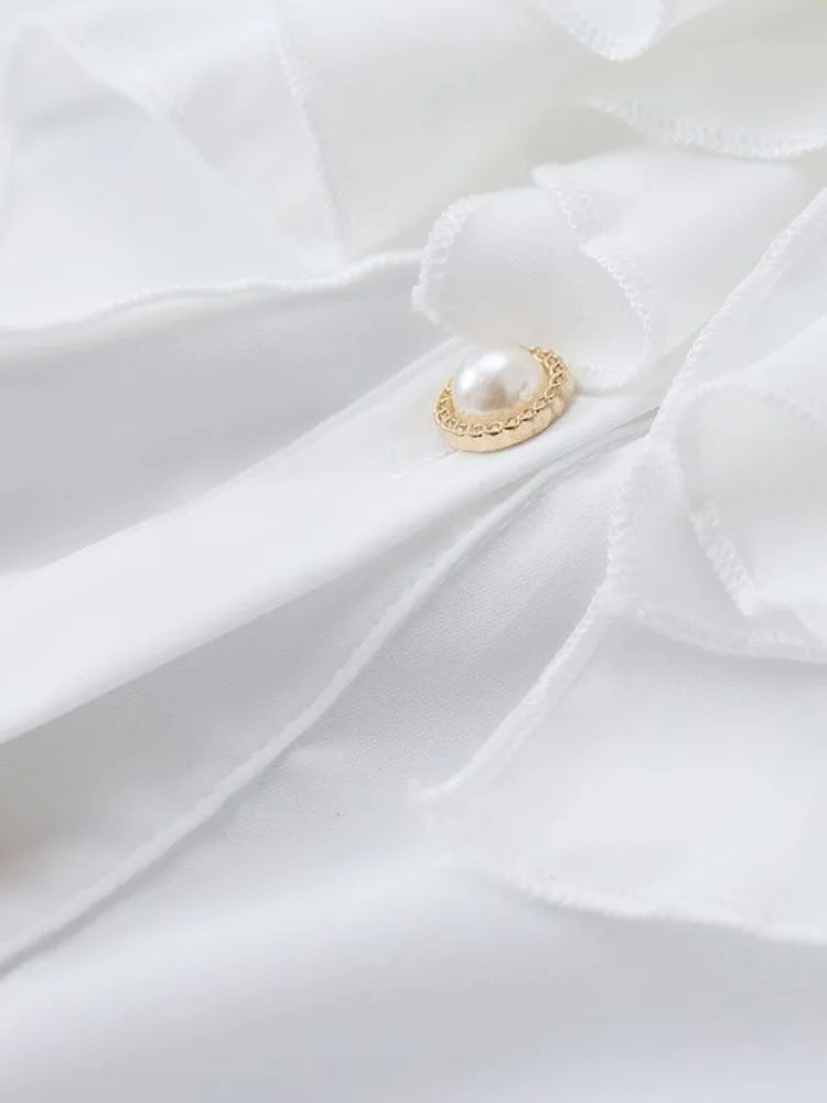 Elegante Vintage-Rüschenblusen – Summer De Clothing Bewertung und Preis