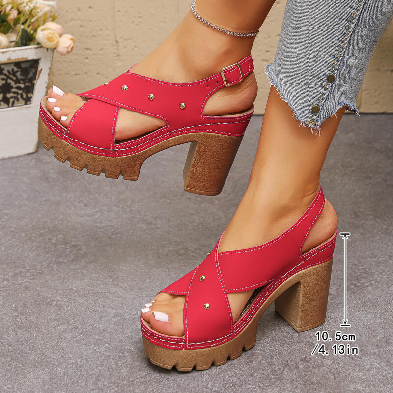 Vintage Super High Heel Cross  – Summer Clothing Offers Bewertung und Preis